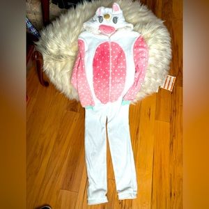 Girls Unicorn Onesie Size 10/12